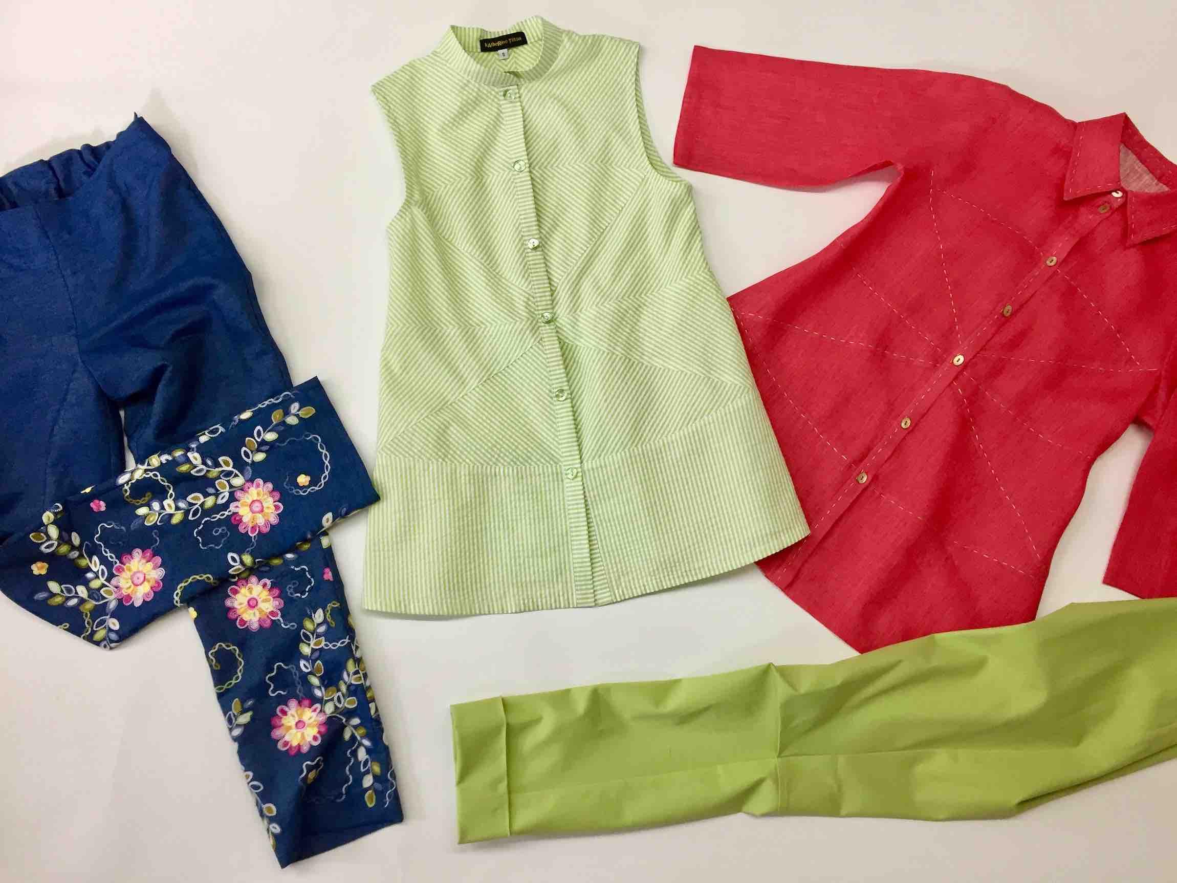 All Season Pants & Top — Butterick 6667 + 6668 - Marcy Tilton Fabrics