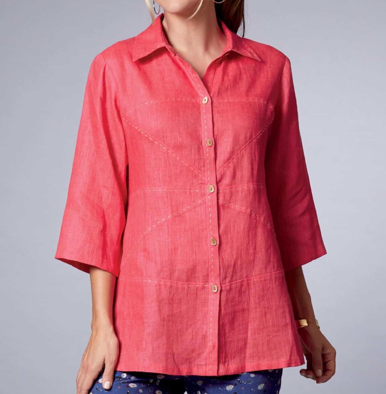 Bibbity, Bobbity Boob — FBA for Butterick B6667 - Marcy Tilton Fabrics