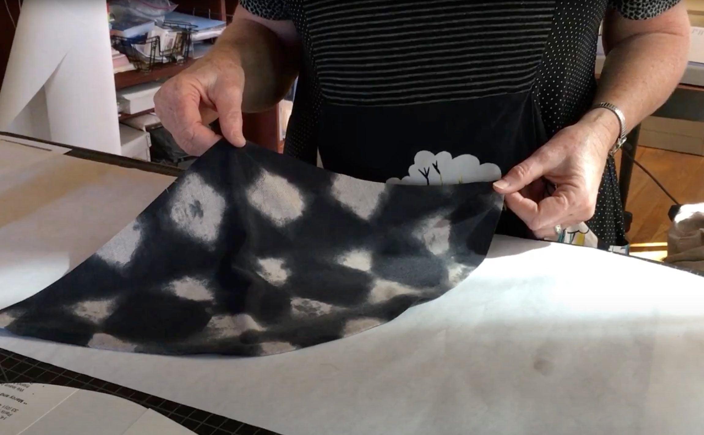 How to sew a curved hem in a knit - Marcy Tilton Fabrics