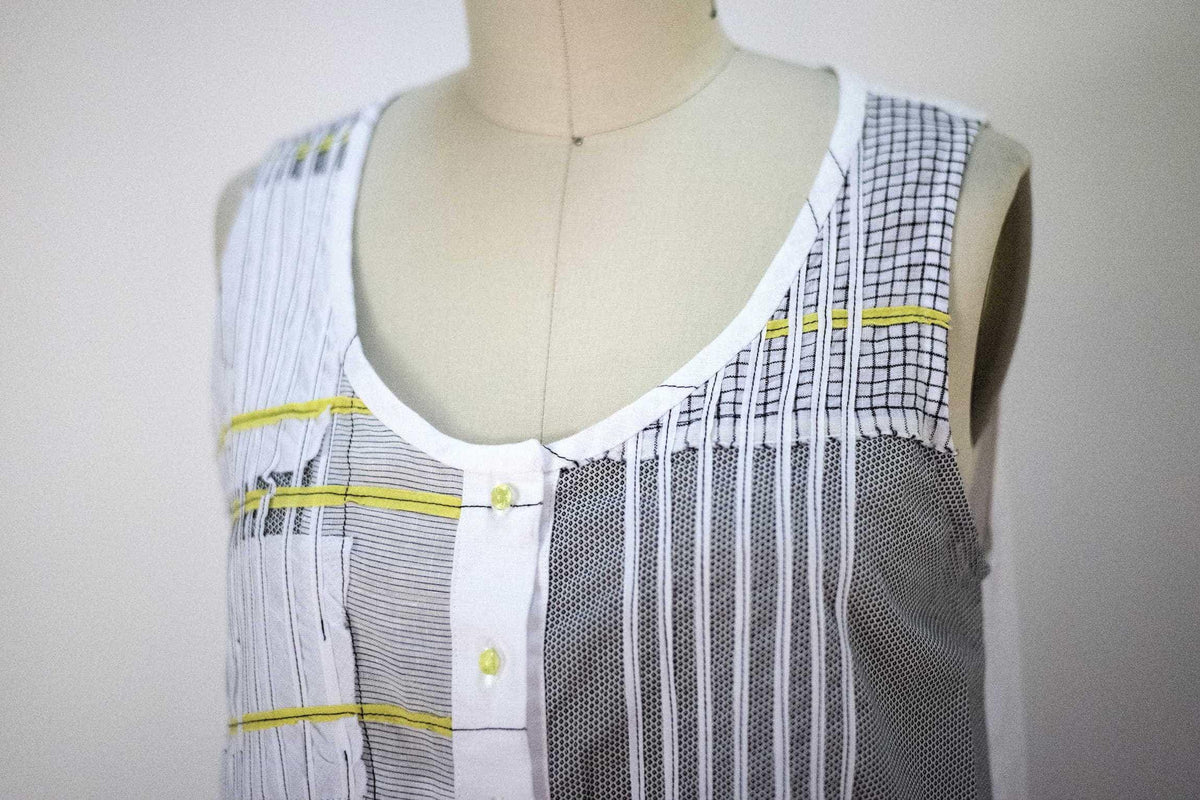 Button Up Pull Over Dress — Butterick 5881 - Marcy Tilton Fabrics