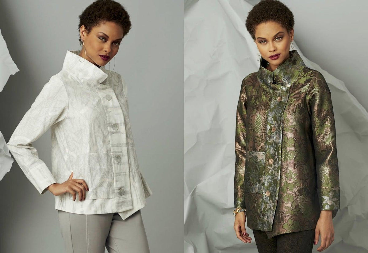 Crossover Jacket — Vogue 9287 - Marcy Tilton Fabrics