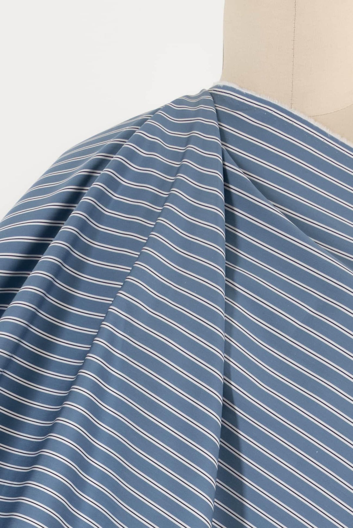 Bodega Bay Stripe Cotton Woven - Marcy Tilton Fabrics