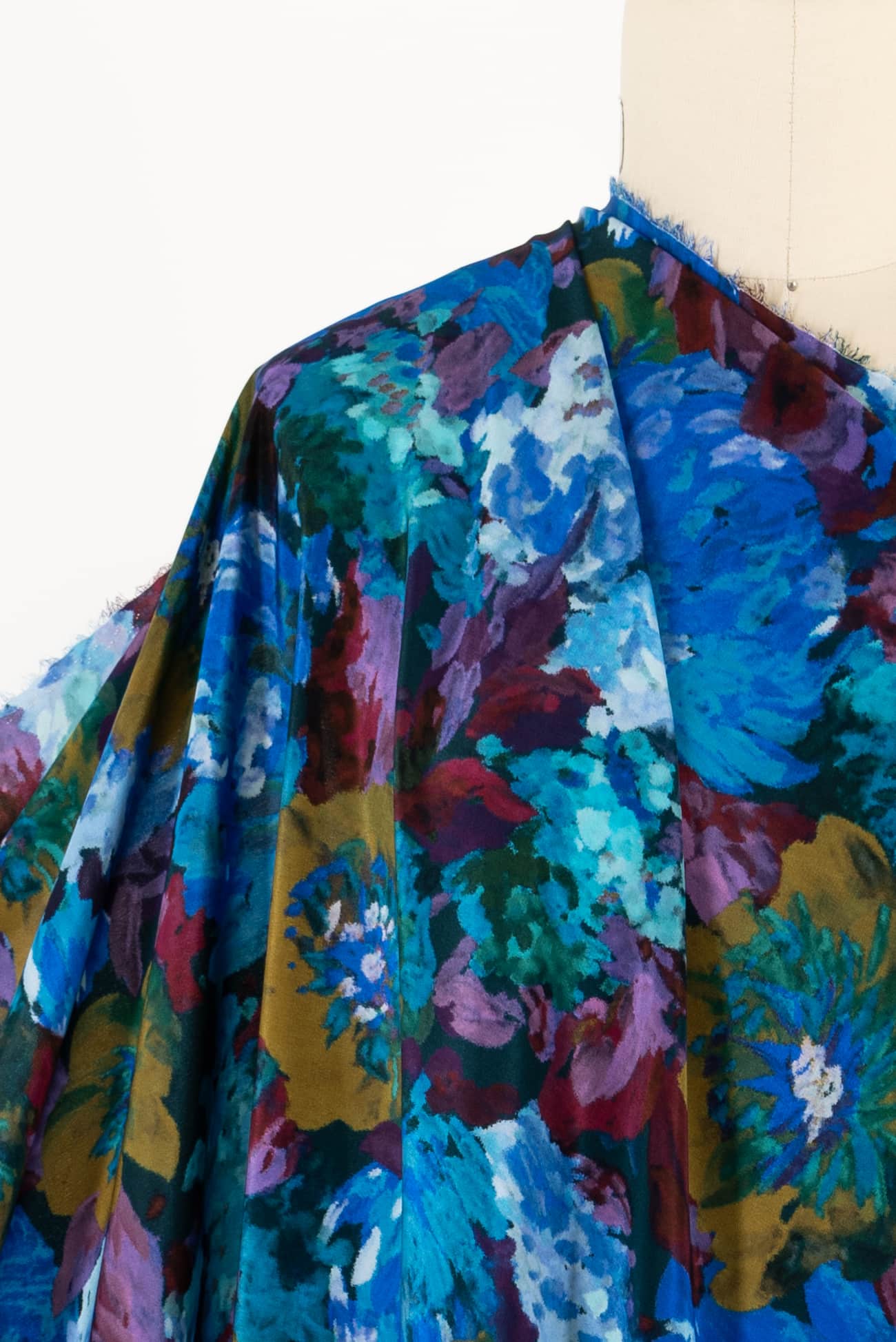 silk crepe de chine dress fabric Black Silk Crepe De Chine Floral