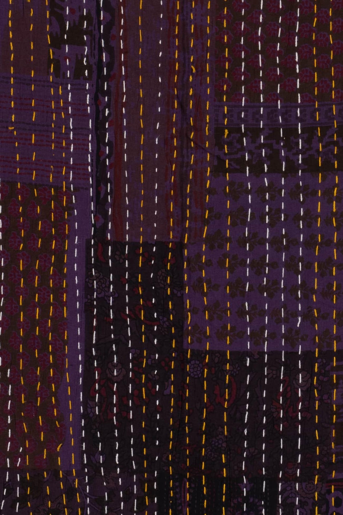 Mulberry Whole Cloth Cotton Kantha Woven - Marcy Tilton Fabrics