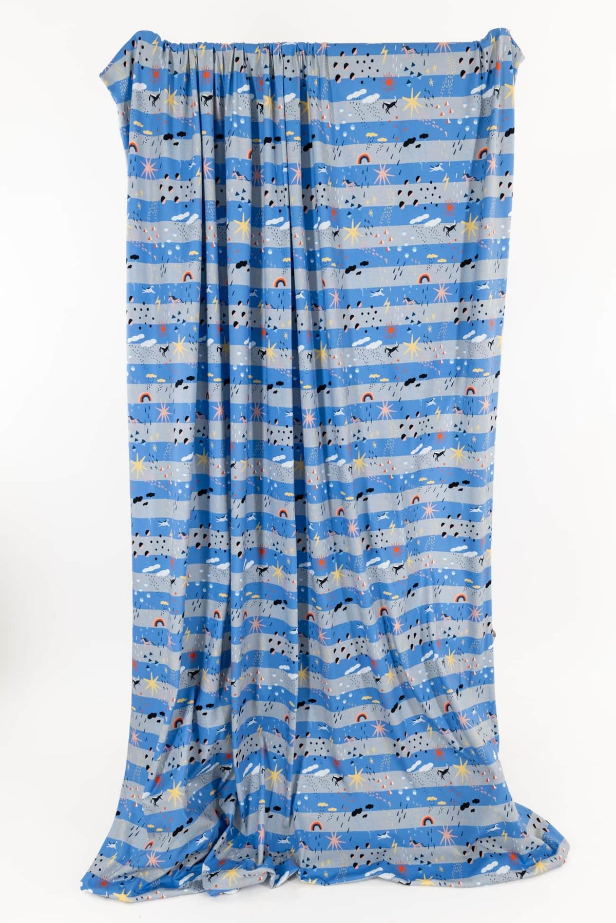 Sacre Bleu Cotton Knit - Marcy Tilton Fabrics