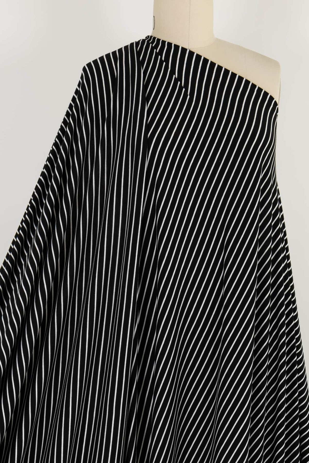 Marcel Stripe Bamboo Rayon/Spandex Knit - Marcy Tilton Fabrics