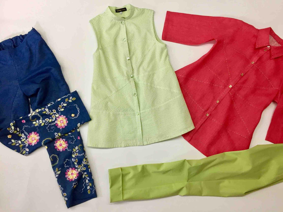 All Season Pants & Top — Butterick 6667 + 6668 - Marcy Tilton Fabrics