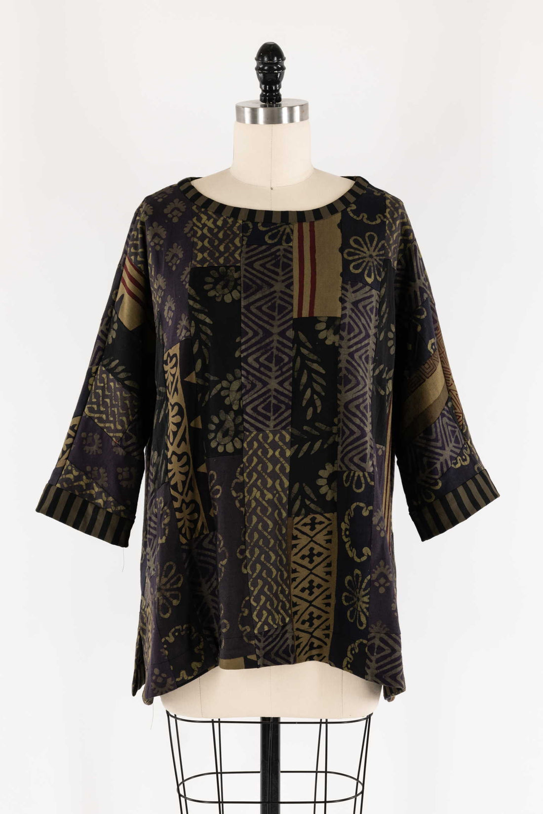 Olive Piecework Shirt