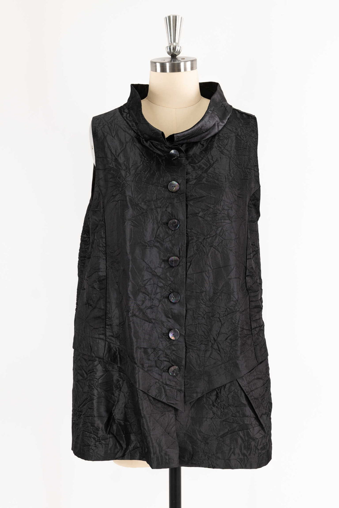Fog Crinkle Vest