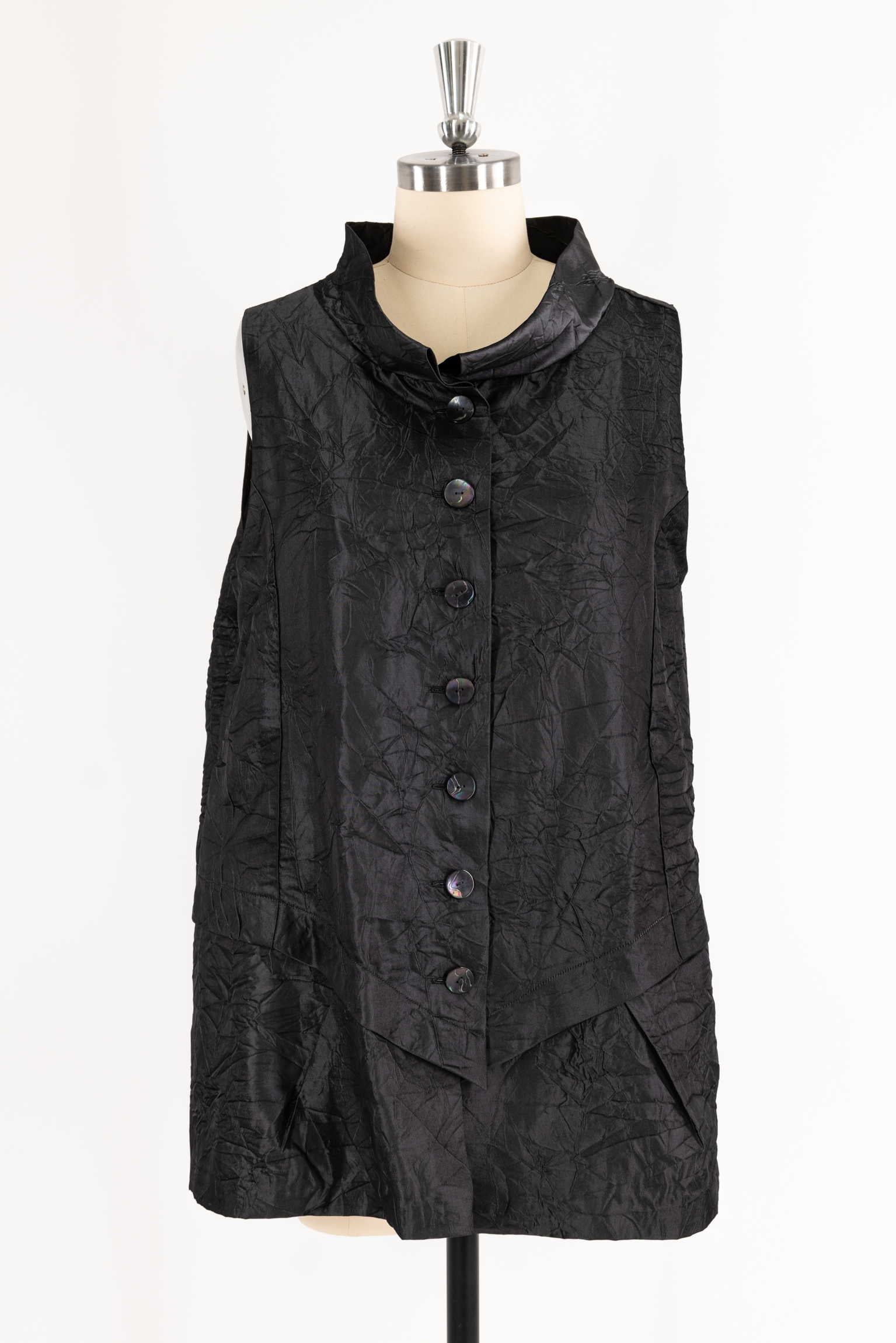 Fog Crinkle Vest