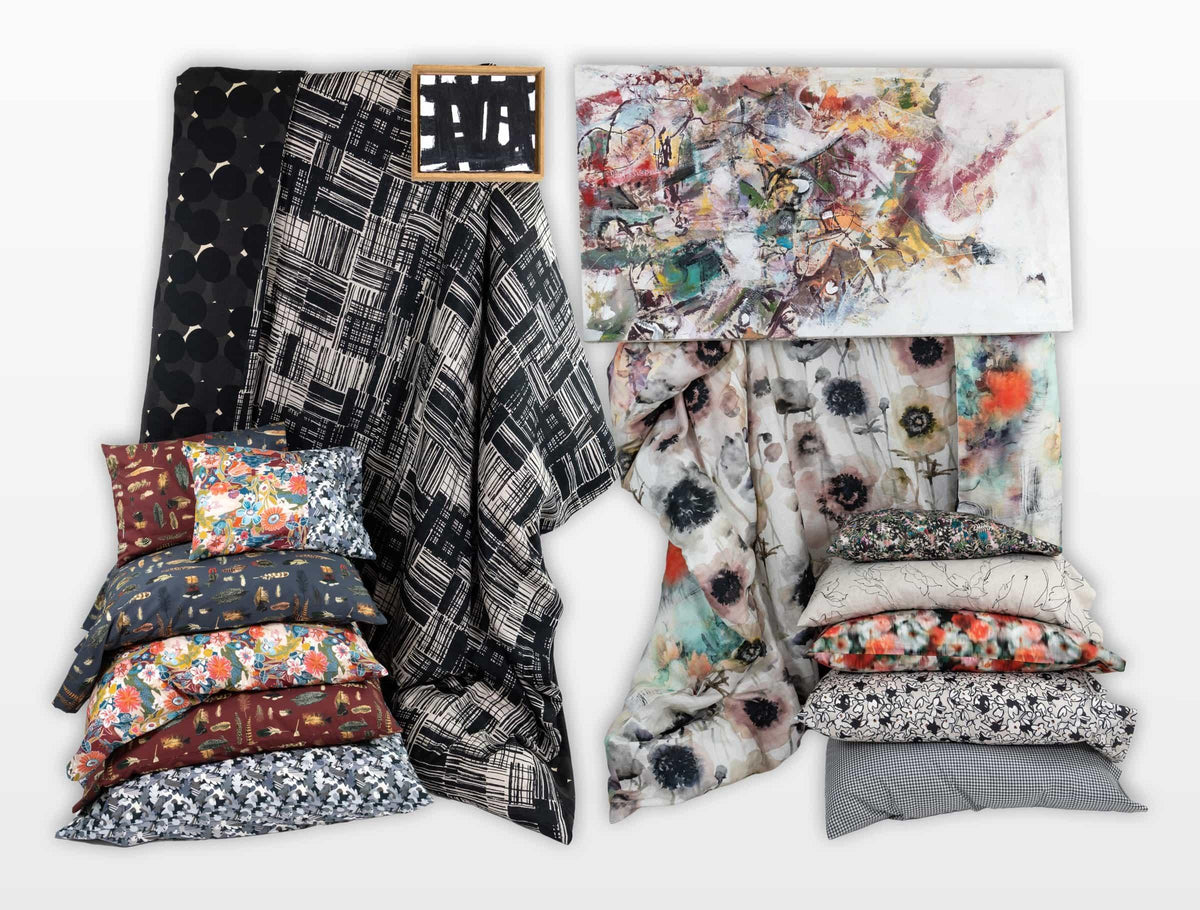 Fashion Fabric Bedscapes - Marcy Tilton Fabrics