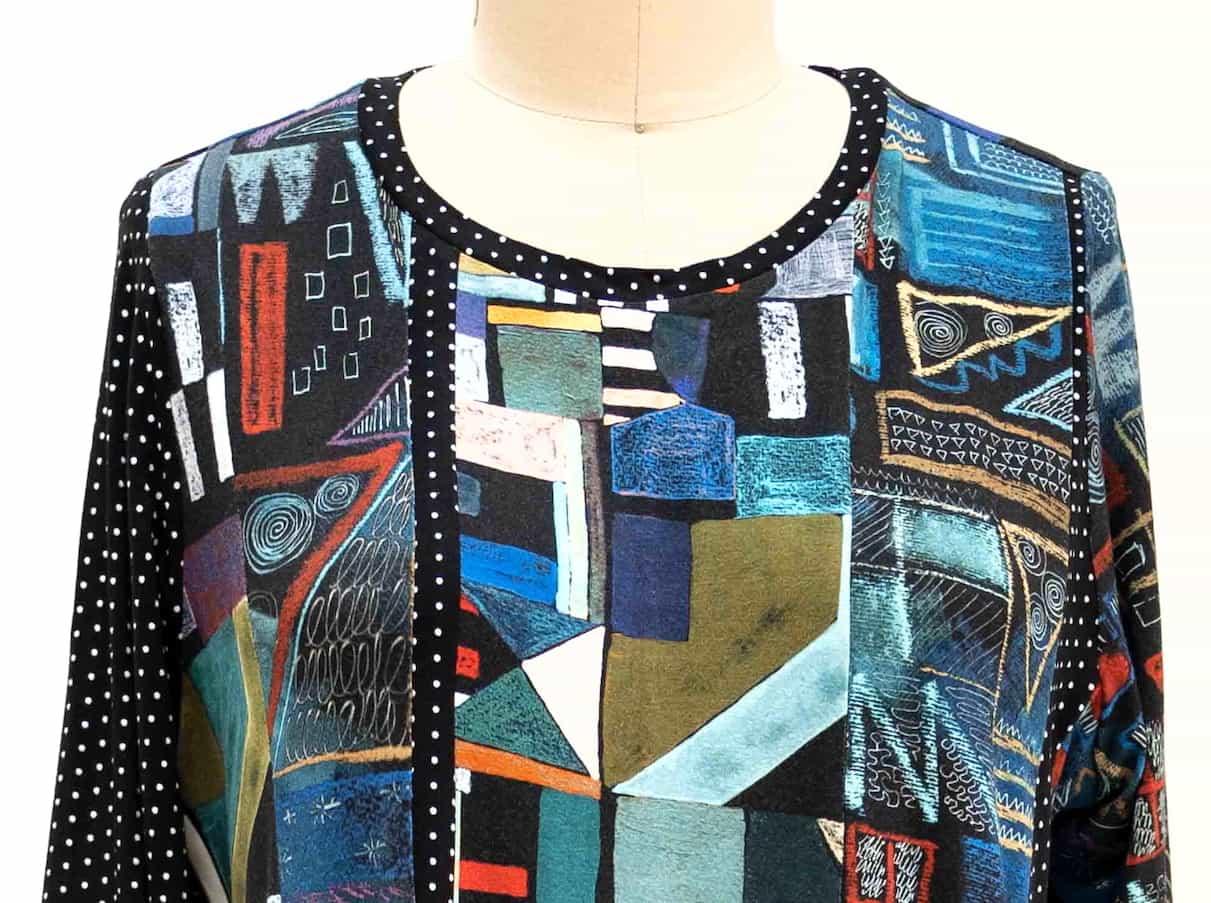 Gwen Spencer's Cool Combo Tunic - Marcy Tilton Fabrics