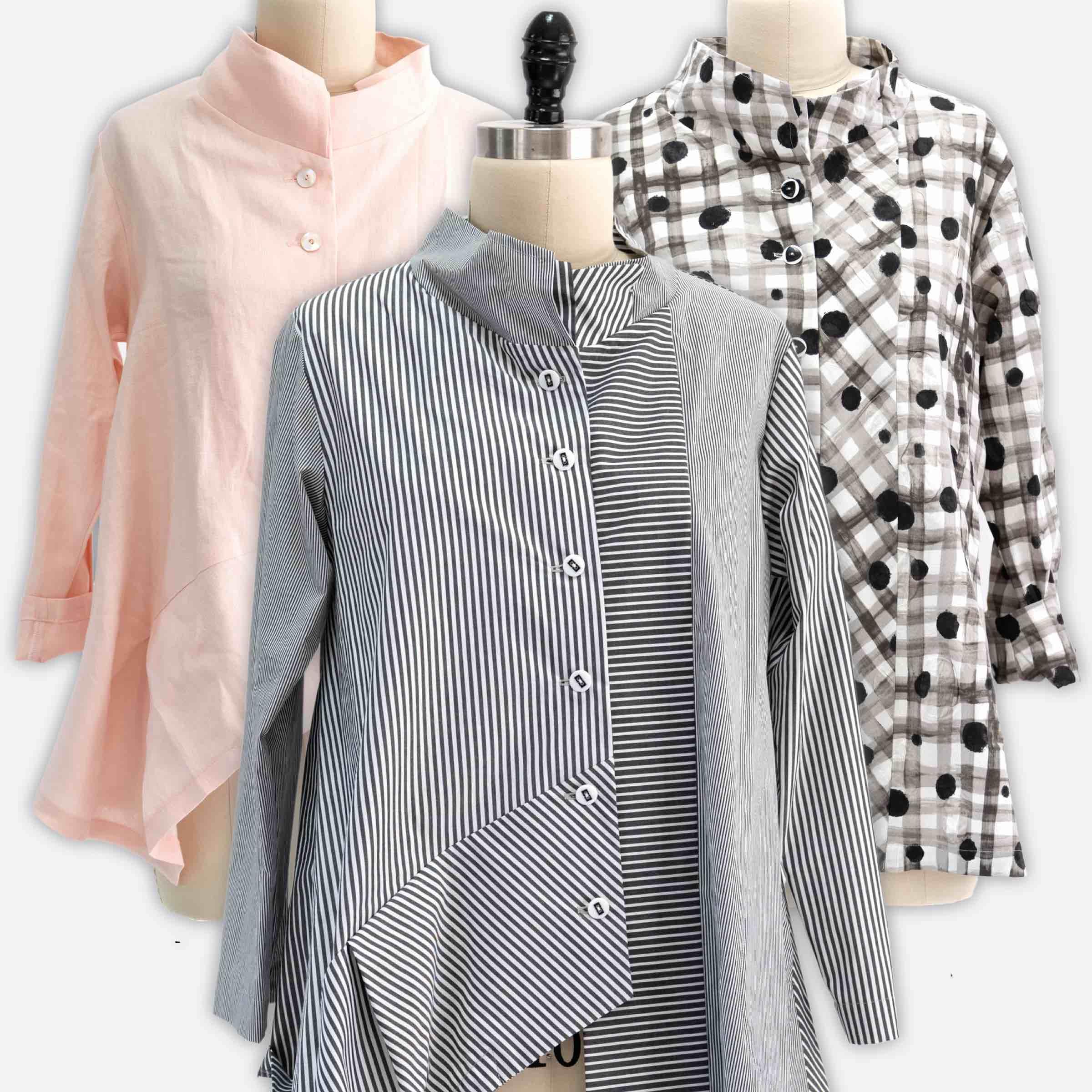 Collar Sewing Tips for Vogue Patterns V1784 - Marcy Tilton Fabrics