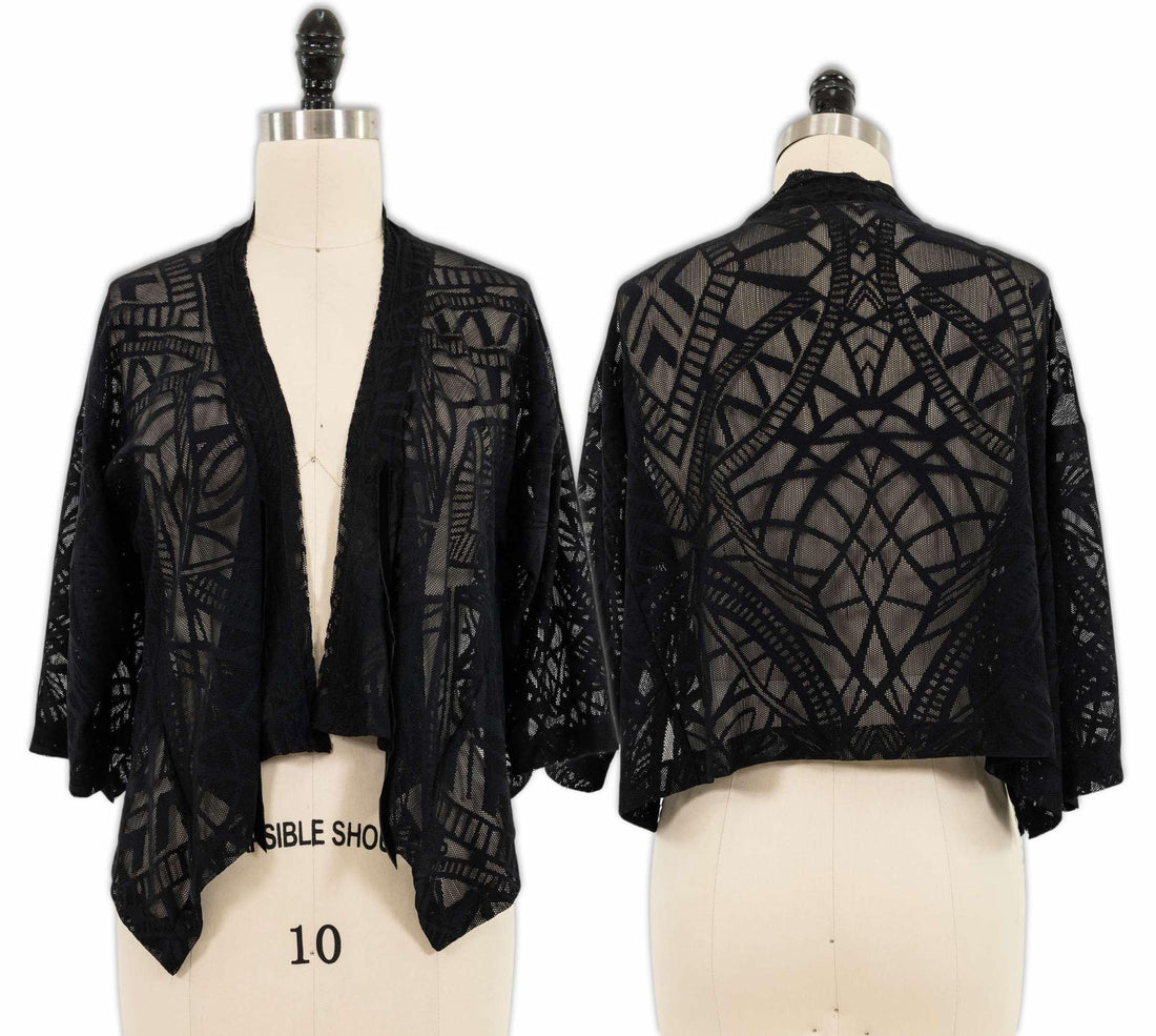 Mesh Cardi — Vogue 8975 - Marcy Tilton Fabrics