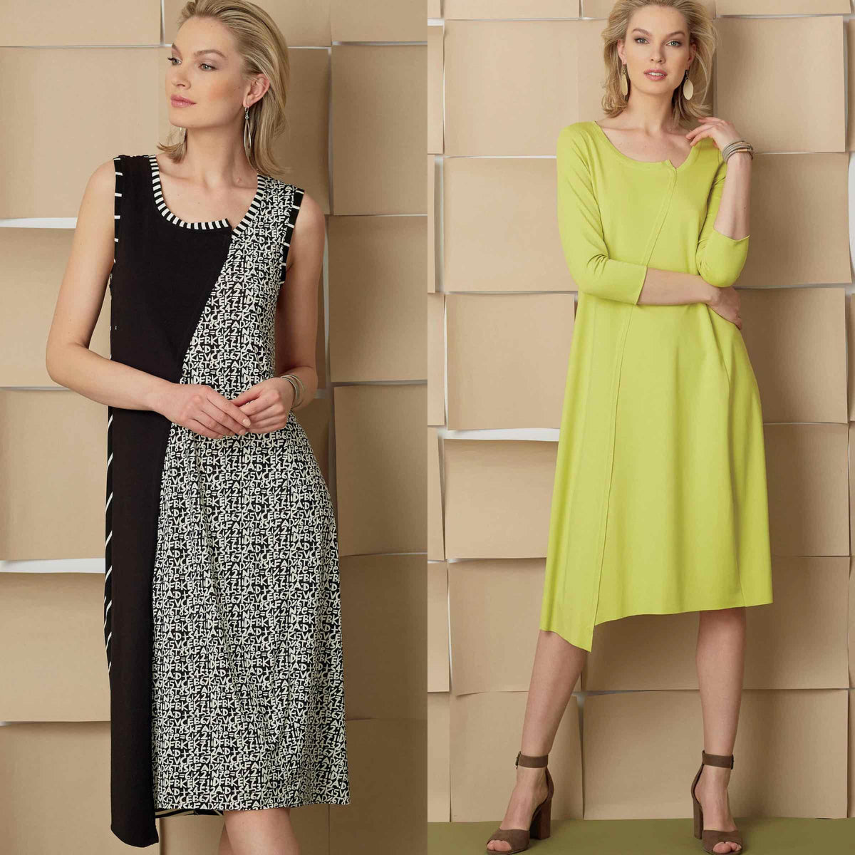 The Swirl Dress — Vogue 9254 - Marcy Tilton Fabrics