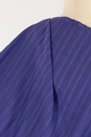 #0431 Purple Cotton Woven - SOLD BY THE CUT