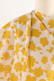 #0526 Golden Sunshine Cotton Seersucker Woven