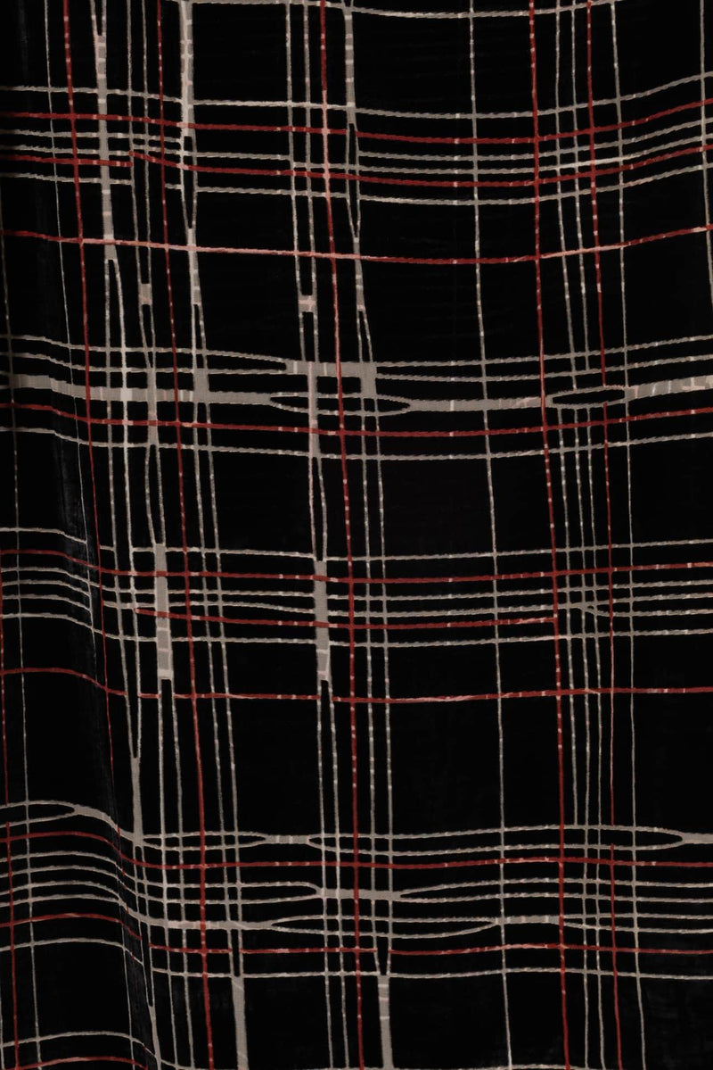 #1220 Burnout Rayon Velvet - sold by the 3 ½ yard cut - Marcy Tilton Fabrics
