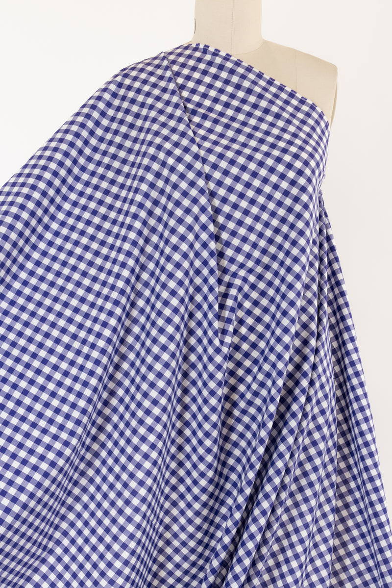 #1228 Italian Gingham Cotton Woven - SPECIAL CUT