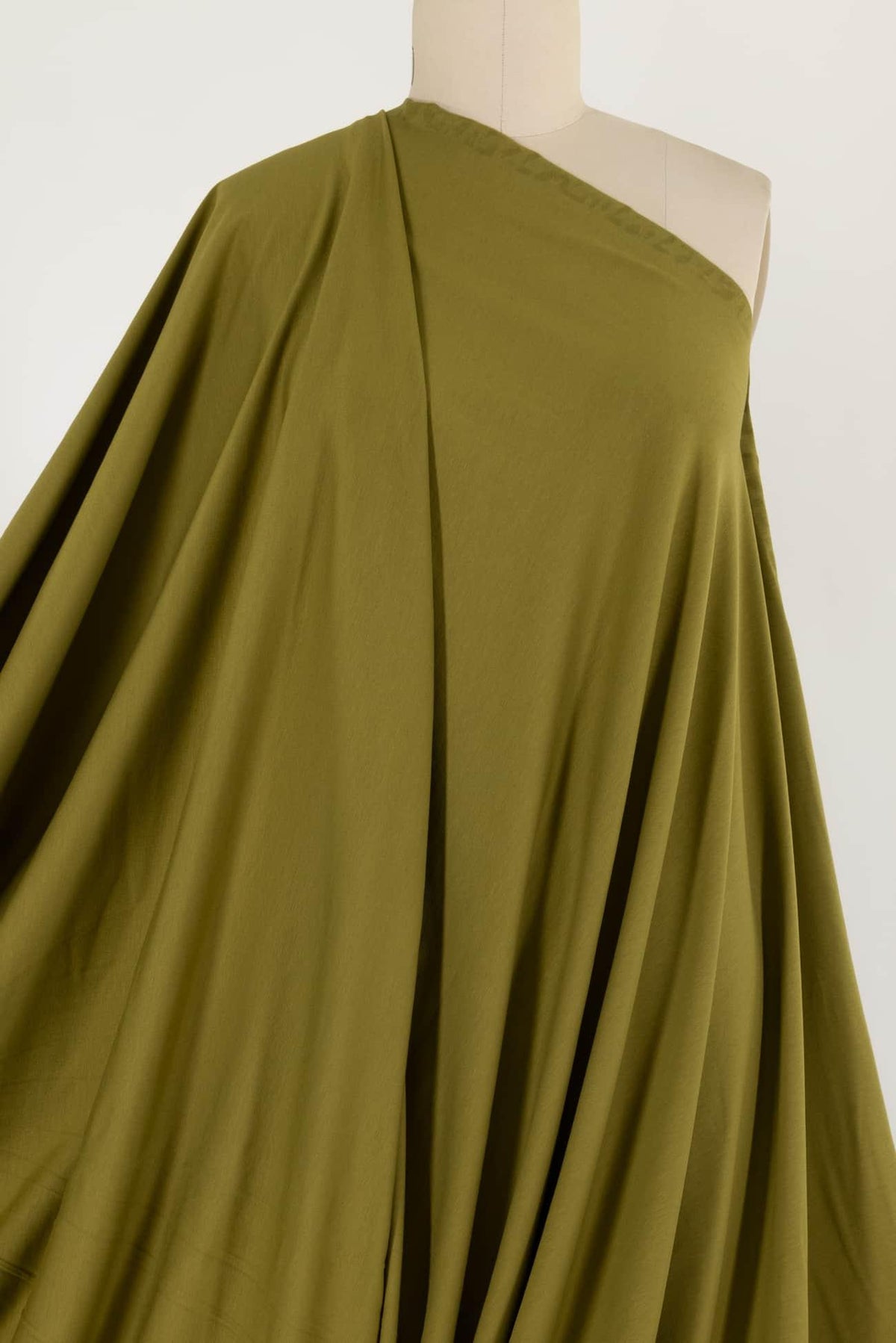 Absinthe Green Cotton/Spandex Knit - Marcy Tilton Fabrics