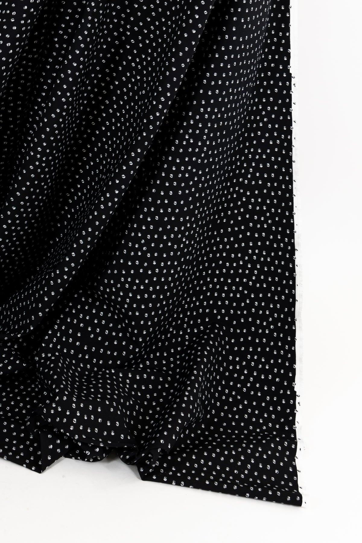 Ace Moonstone Dots Stretch Woven