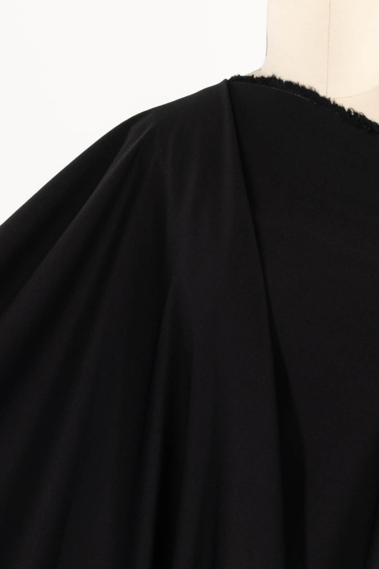 Ace Onyx Black Stretch Woven