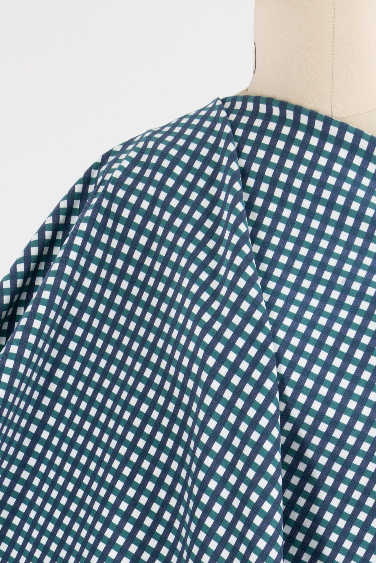 Ace Seashore Checks Stretch Woven - ENDCUT