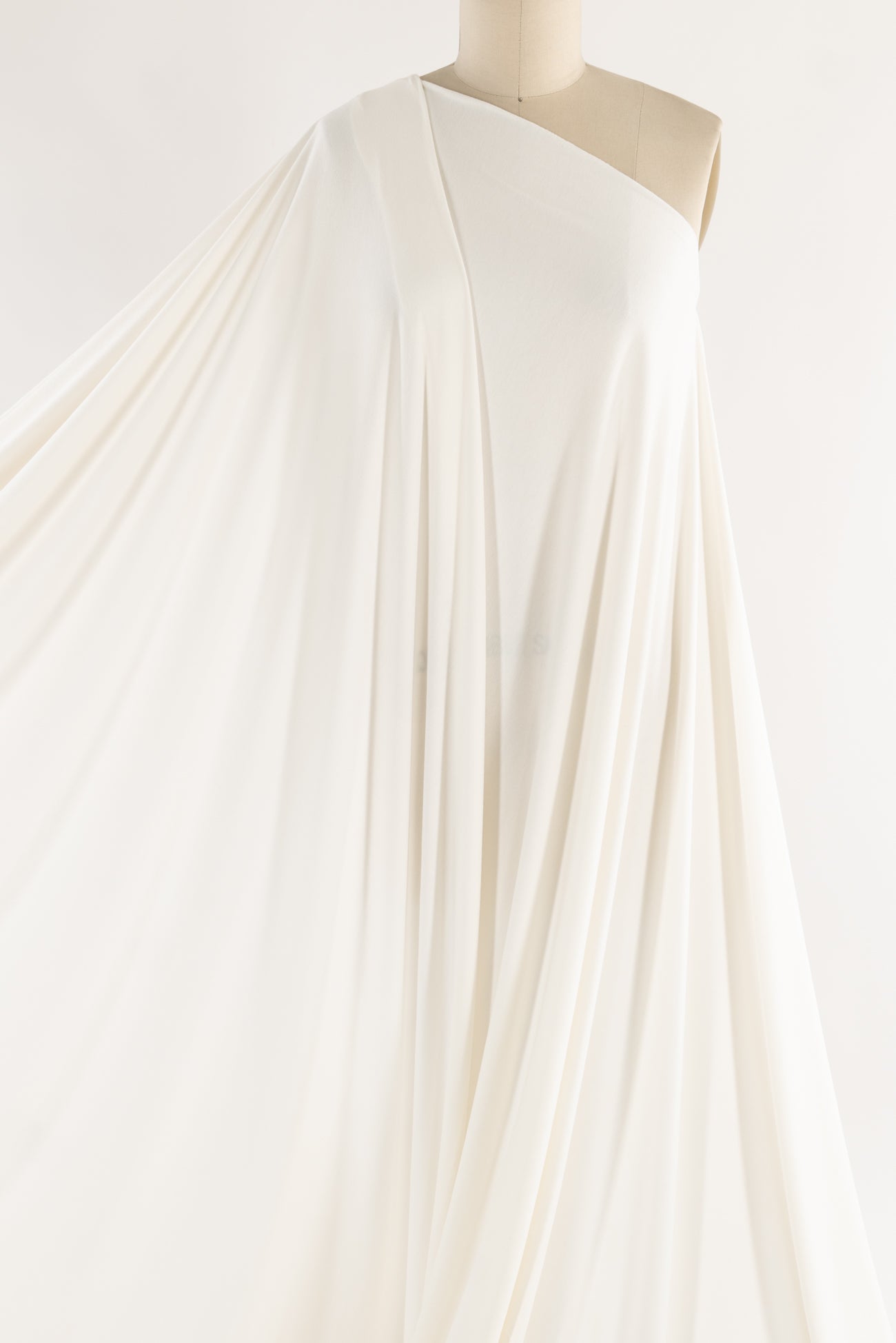 Alba White Japanese Cotton Knit