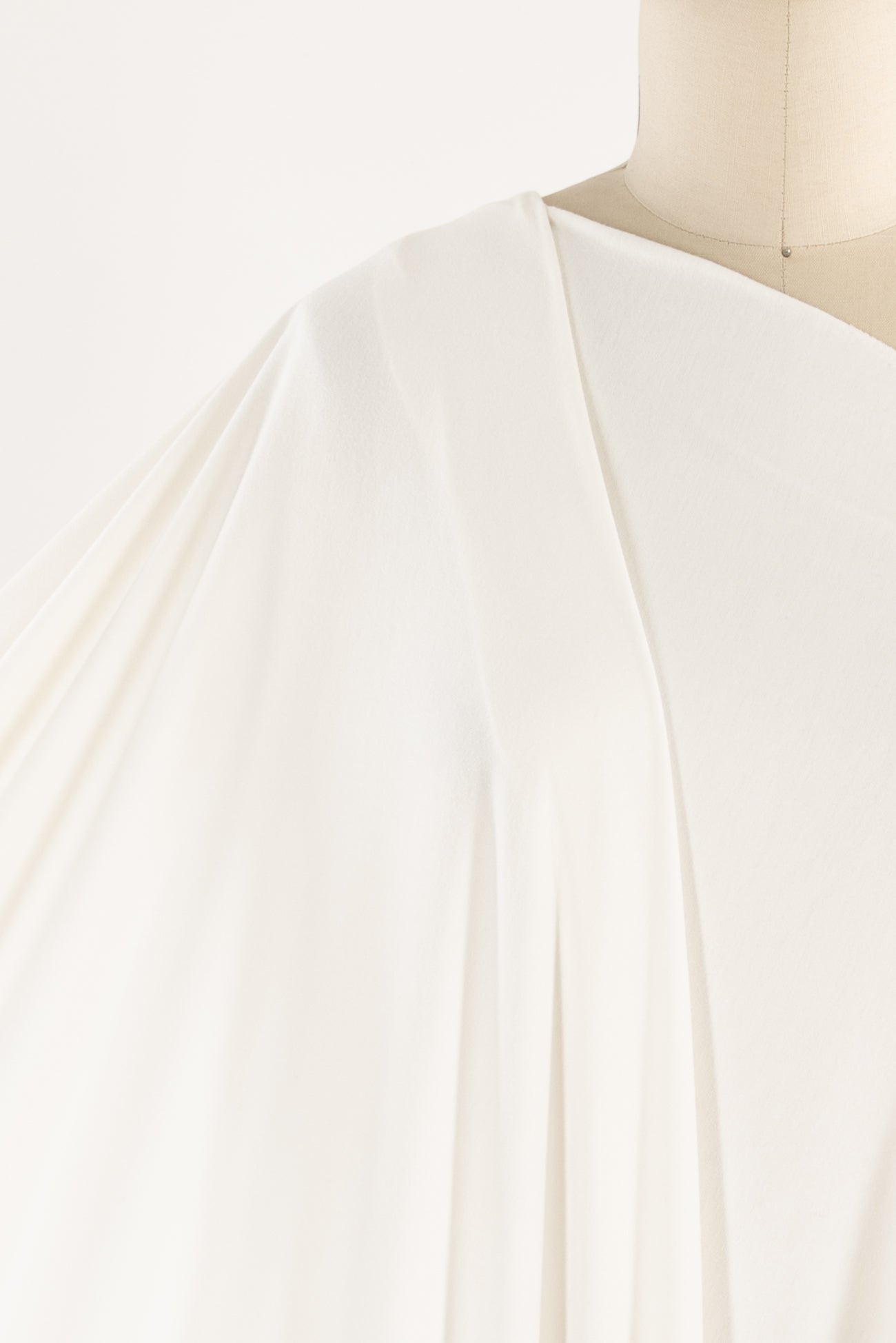 Alba White Japanese Cotton Knit