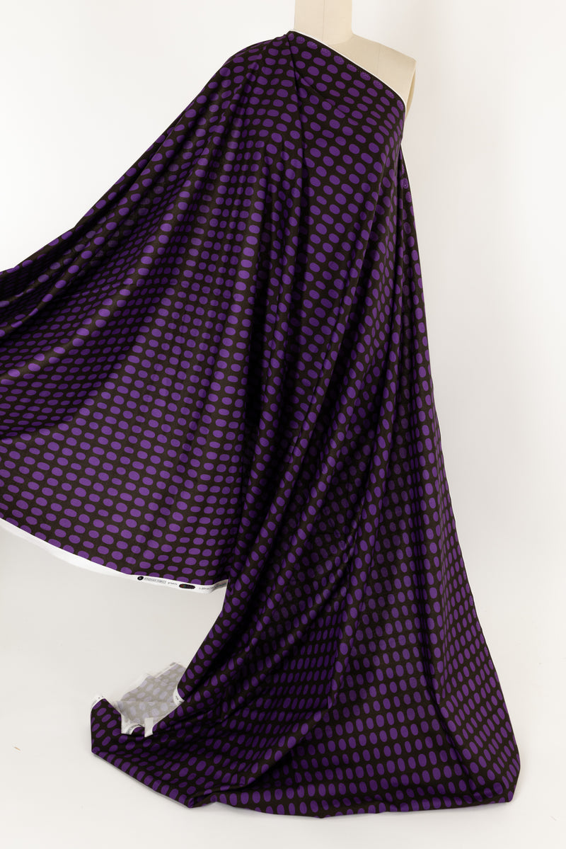 Amethyst Dots Cotton Woven