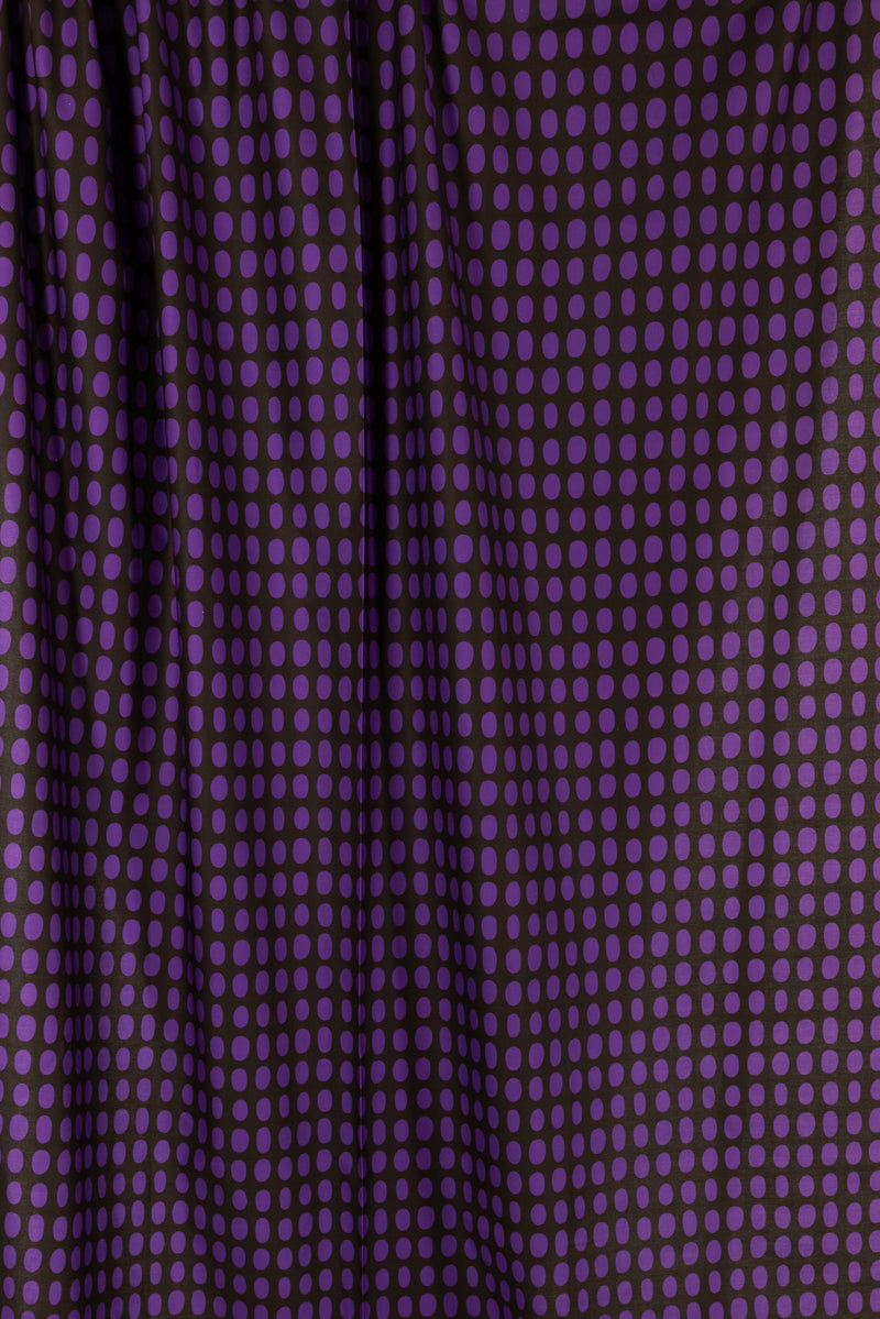 Amethyst Dots Cotton Woven