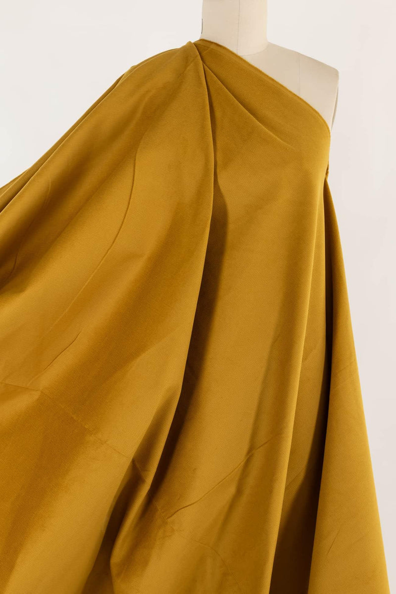 Amora Mustard Cotton Corduroy Woven - Marcy Tilton Fabrics