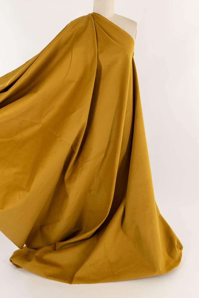 Amora Mustard Cotton Corduroy Woven - Marcy Tilton Fabrics