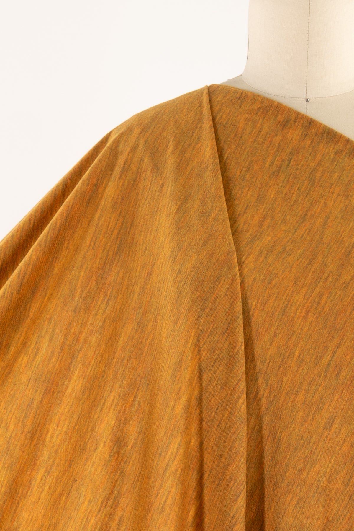 Amora Mustard Italian Wool Jersey Knit