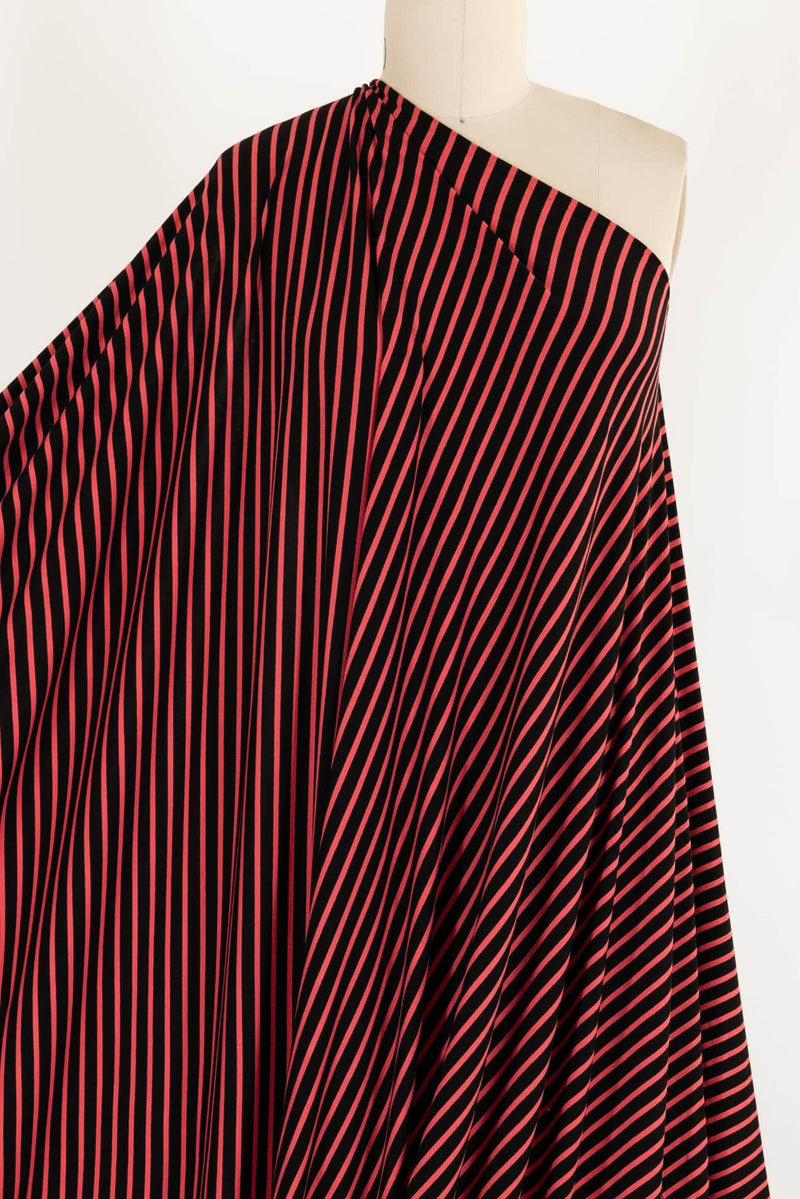 Amtrack Stripe USA Knit - Marcy Tilton Fabrics