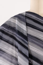 Amethyst Dusk Stripe Japanese Cotton Woven