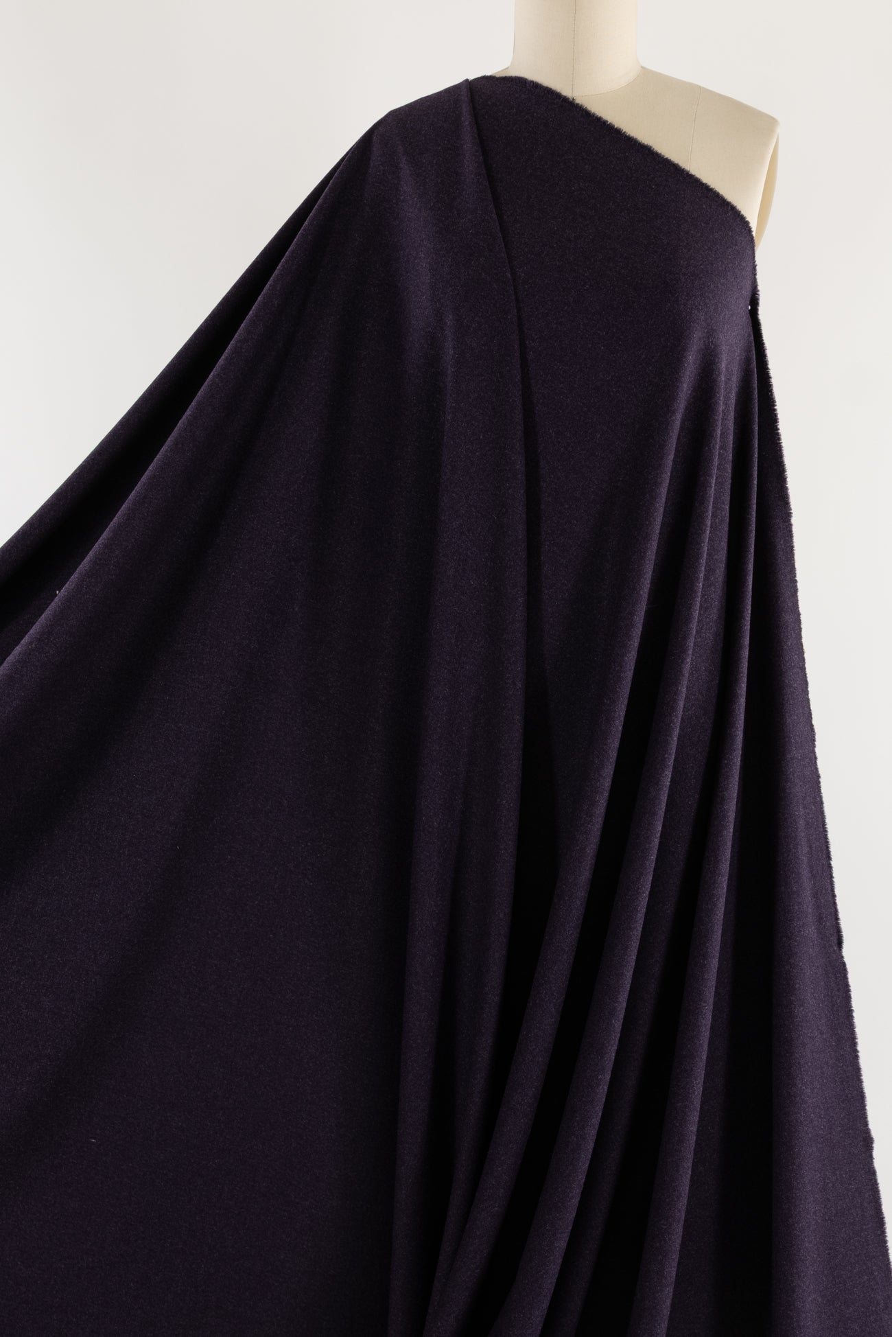 Amethyst Heather Stretch Woven