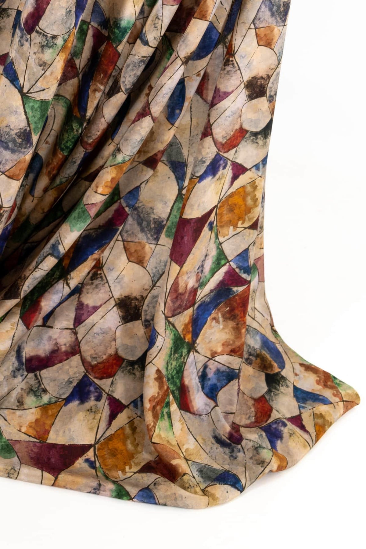 Ancient Evenings Liberty Silk Crepe du Chine Woven - Marcy Tilton Fabrics