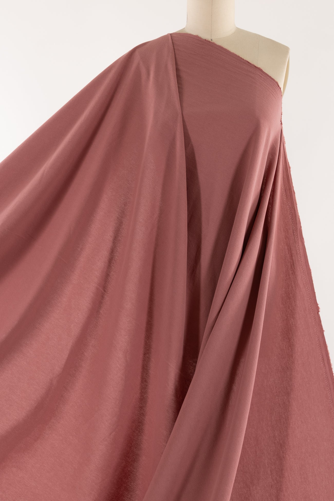 Antique Rose Cotton Crush Woven