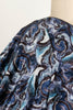 Aquamarine Panne Velvet Knit - Marcy Tilton Fabrics