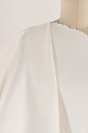 Arctic White Stripes Cotton Woven - ENDCUT