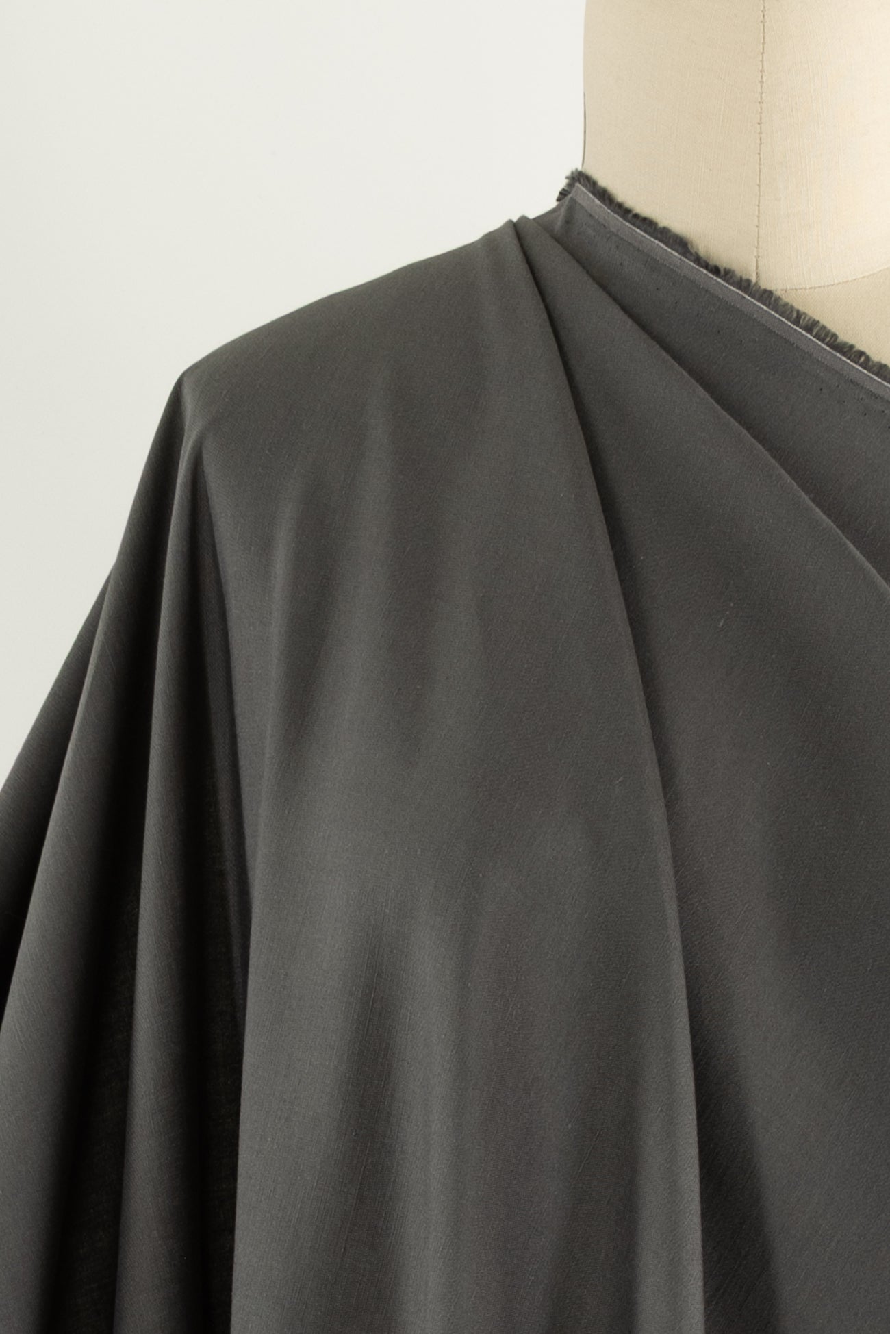 Armani Gray Euro Linen/Rayon Woven