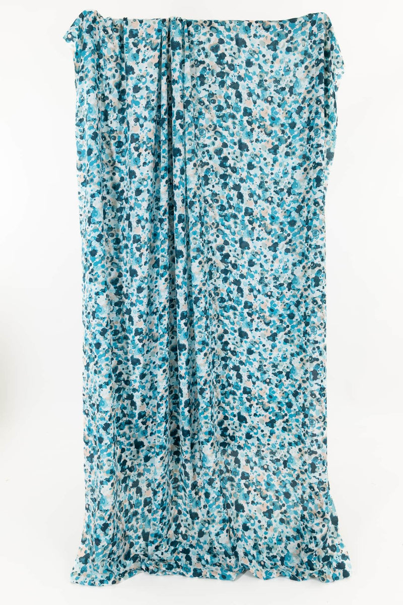 Artful Spatter Silk Crepe De Chine Woven – Marcy Tilton Fabrics