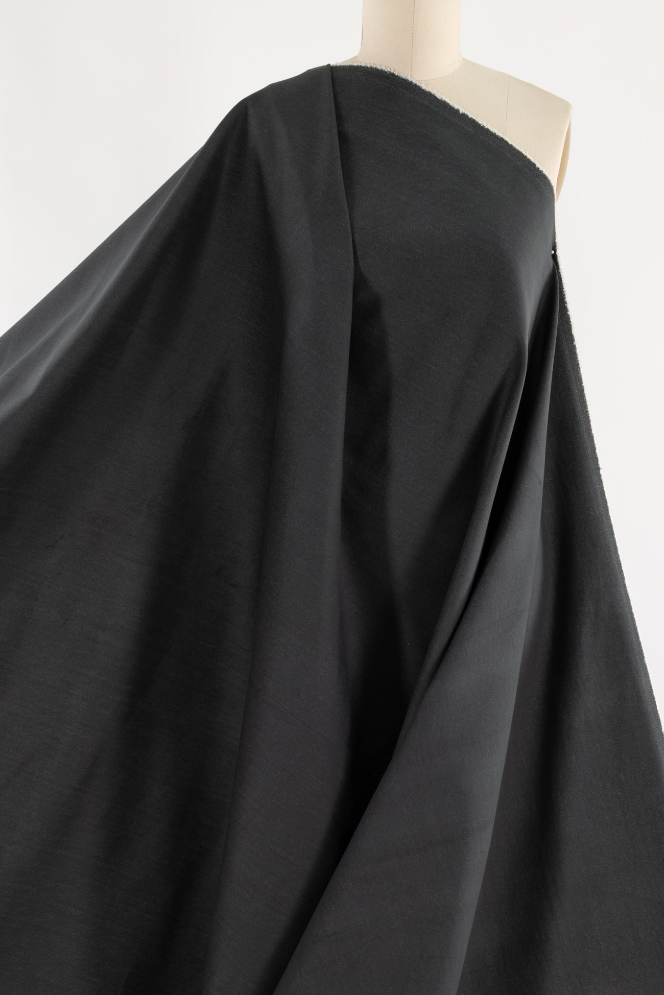 Ash Gray Denim Woven