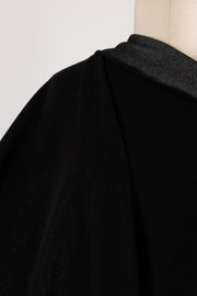 Asphalt Wool Double Knit