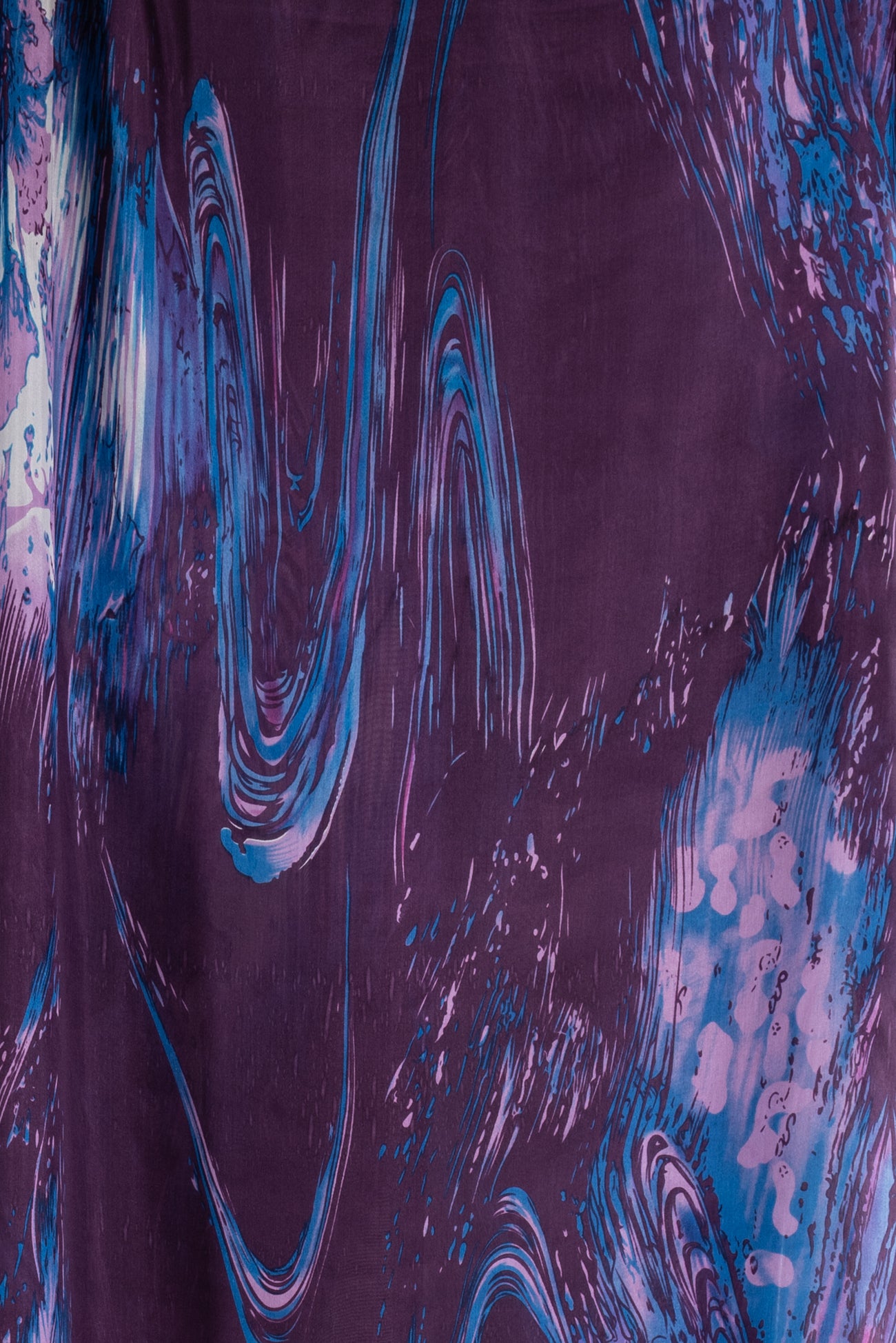 Aubergine Whirlpool China Silk Woven