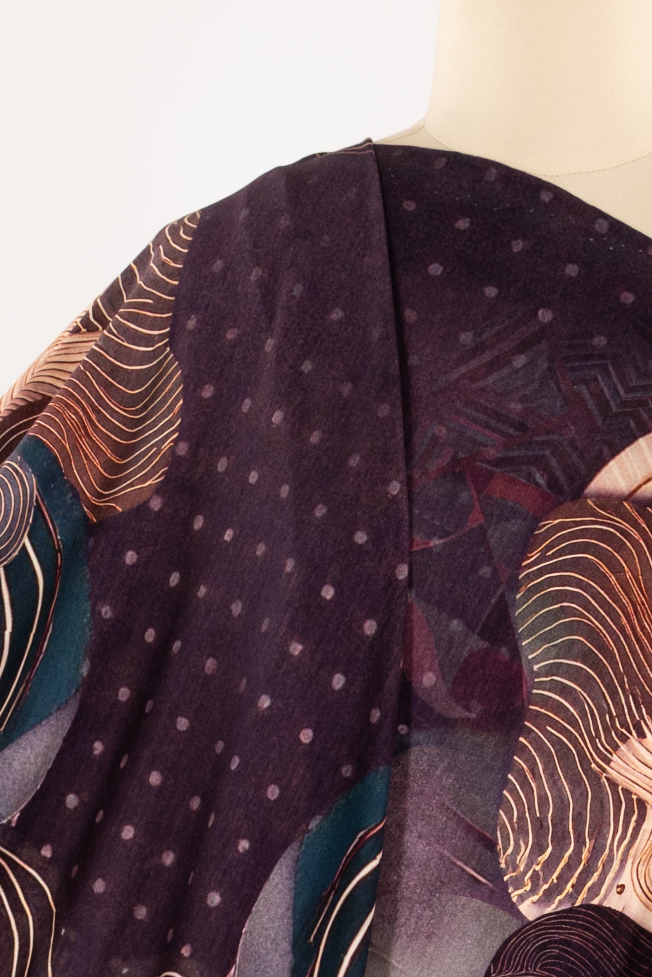 Aubergine Arcadia Dutch Cotton Knit