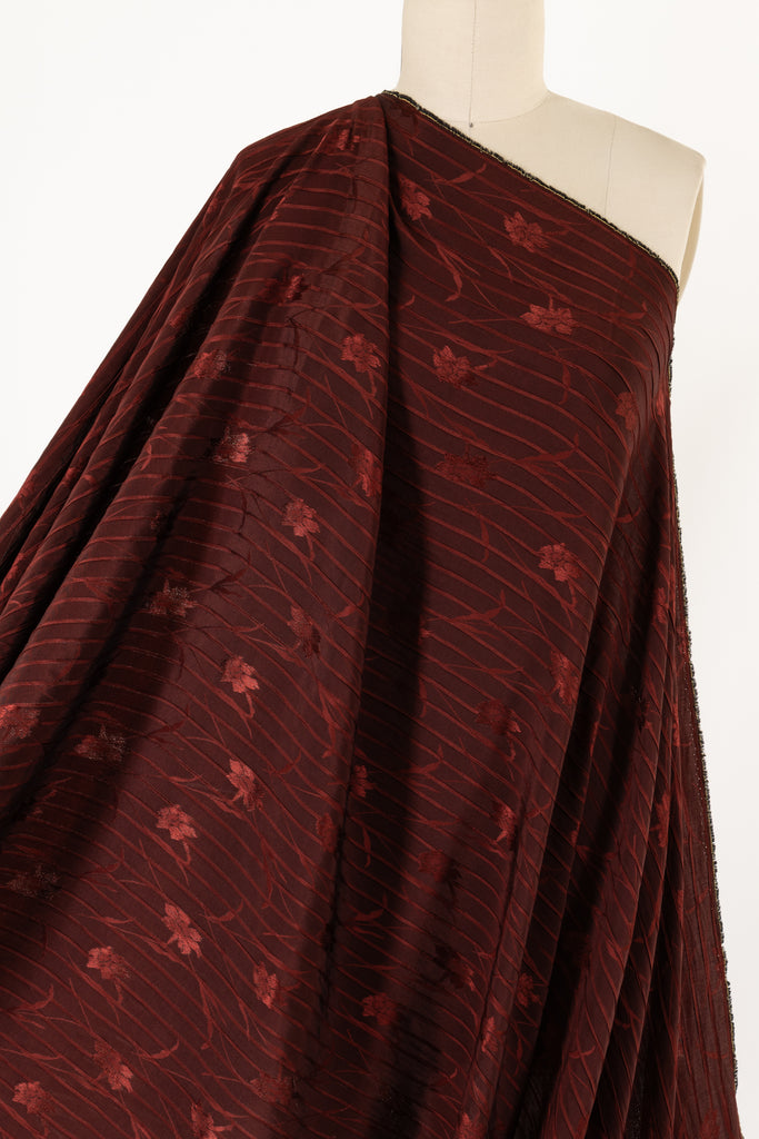 Auburn Garden Italian Jacquard Woven - Marcy Tilton Fabrics