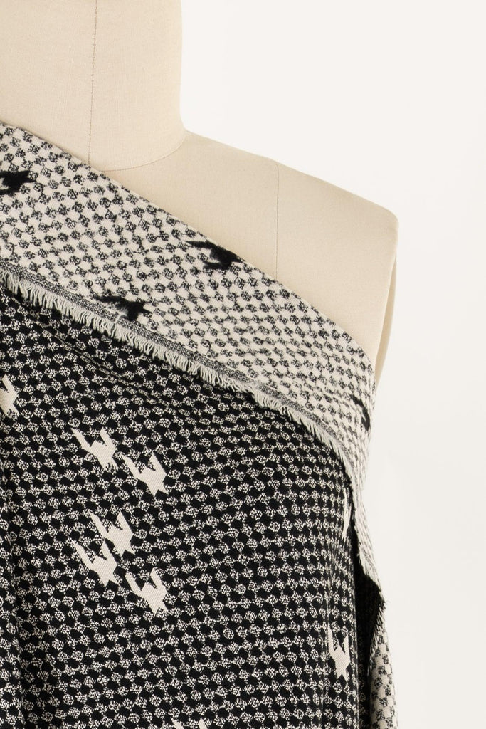 Augie Check Jacquard Woven - Marcy Tilton Fabrics
