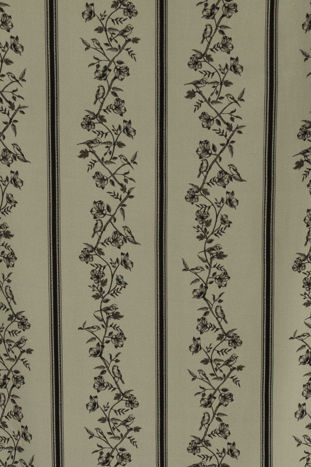 Austen Green Stripe Italian Viscose Woven